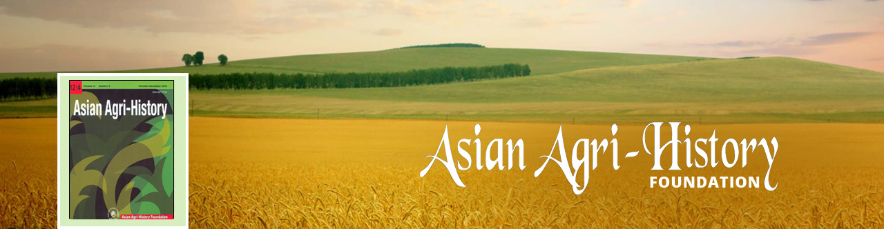 Asian Agri-History