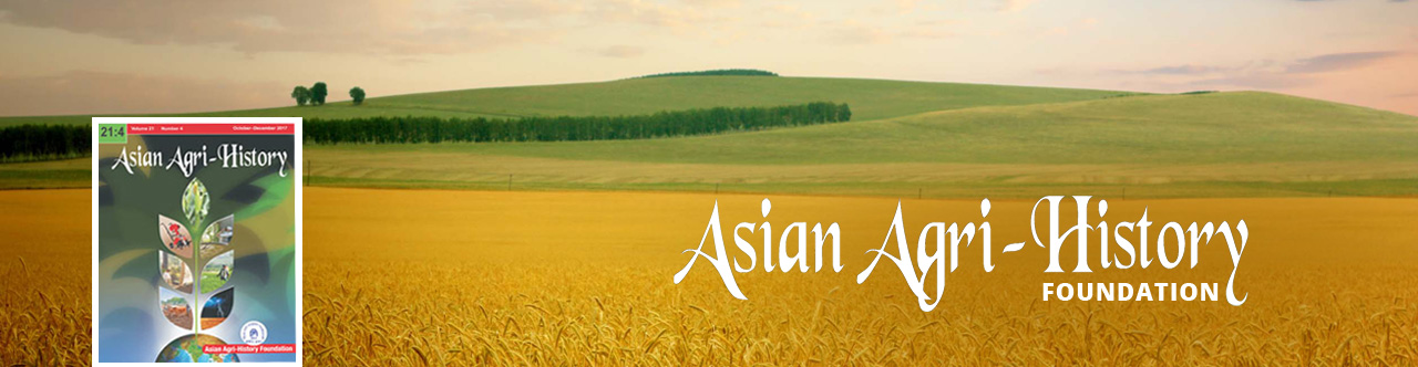 Asian Agri-History